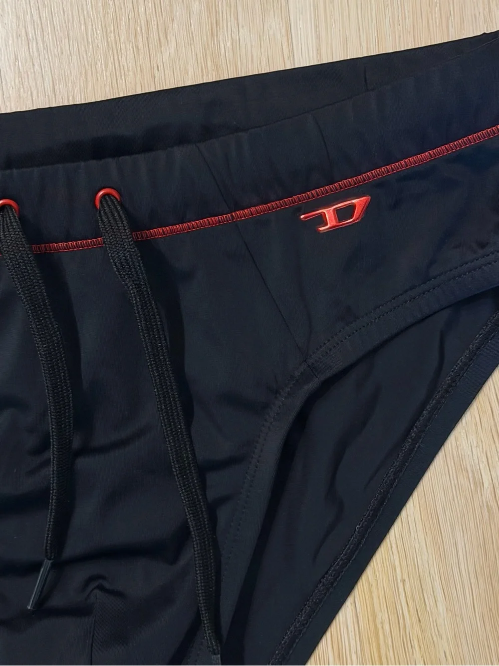 Diesel Men's Black Swim Brief